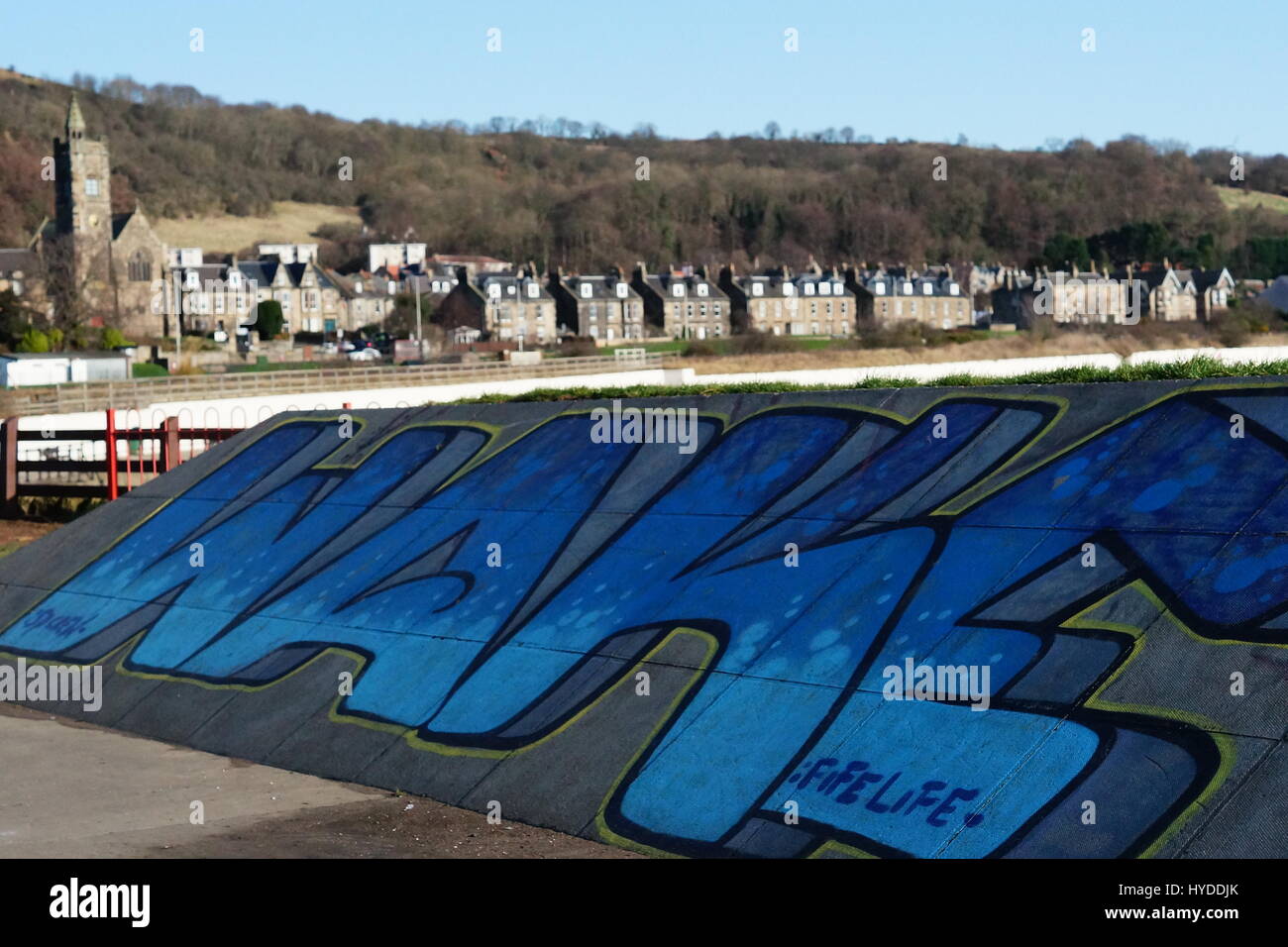 Skate Park in Fife Stock Photo Alamy