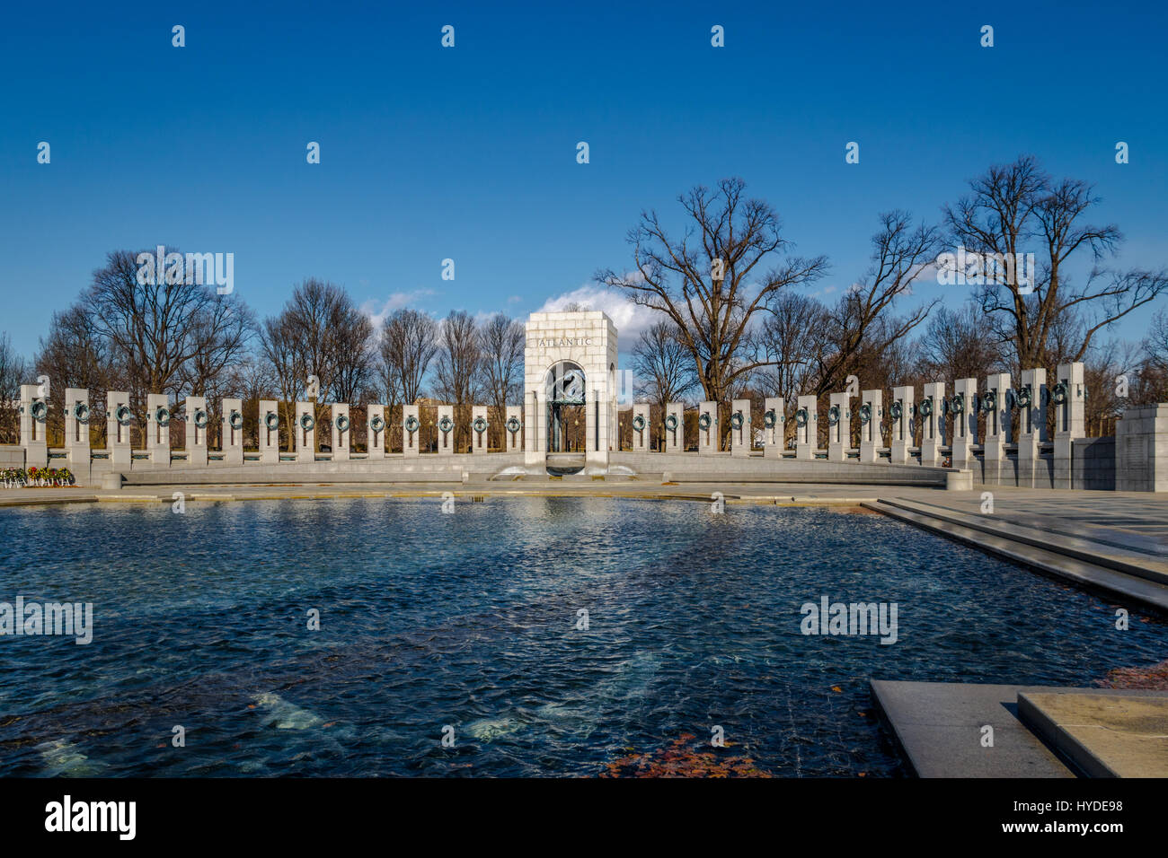 World War II Memorial - Washington, D.C., USA Stock Photo