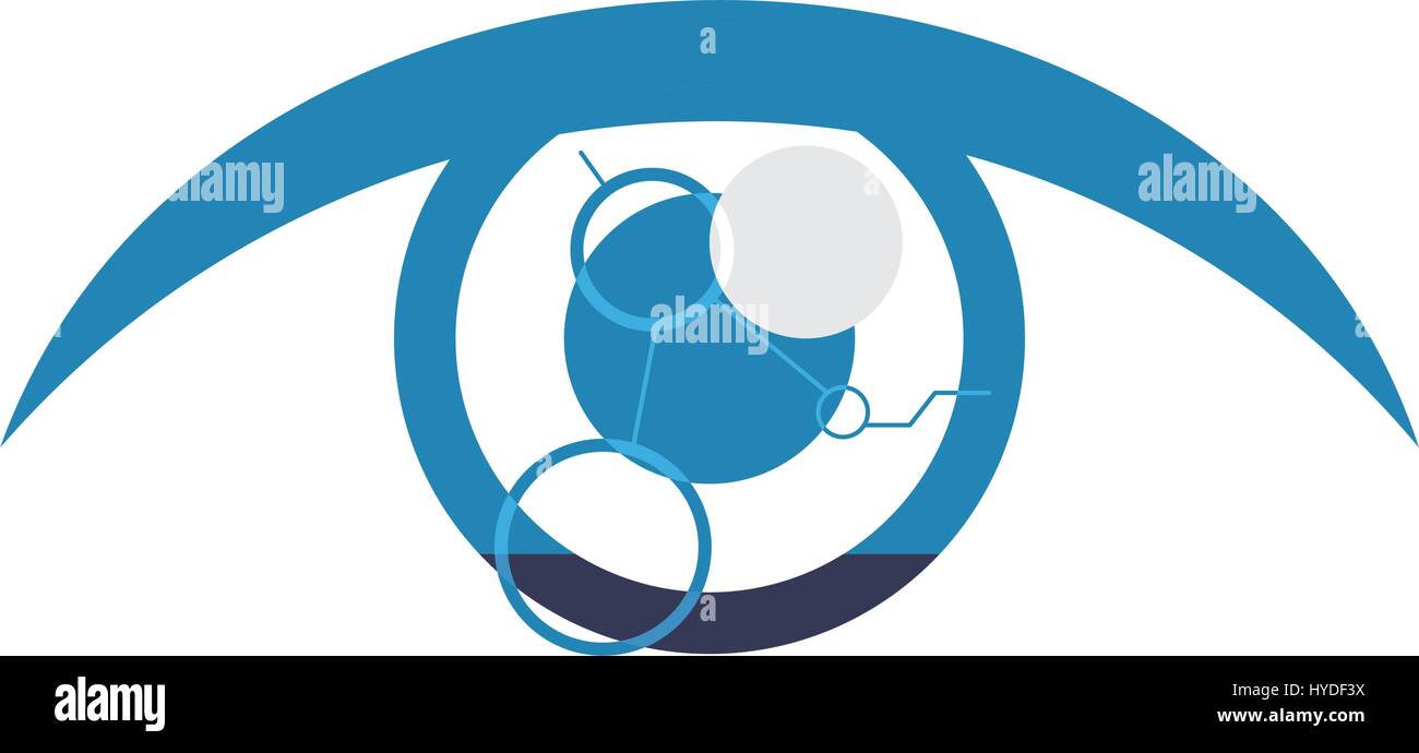 eye looking symbol Stock Vector Image & Art - Alamy