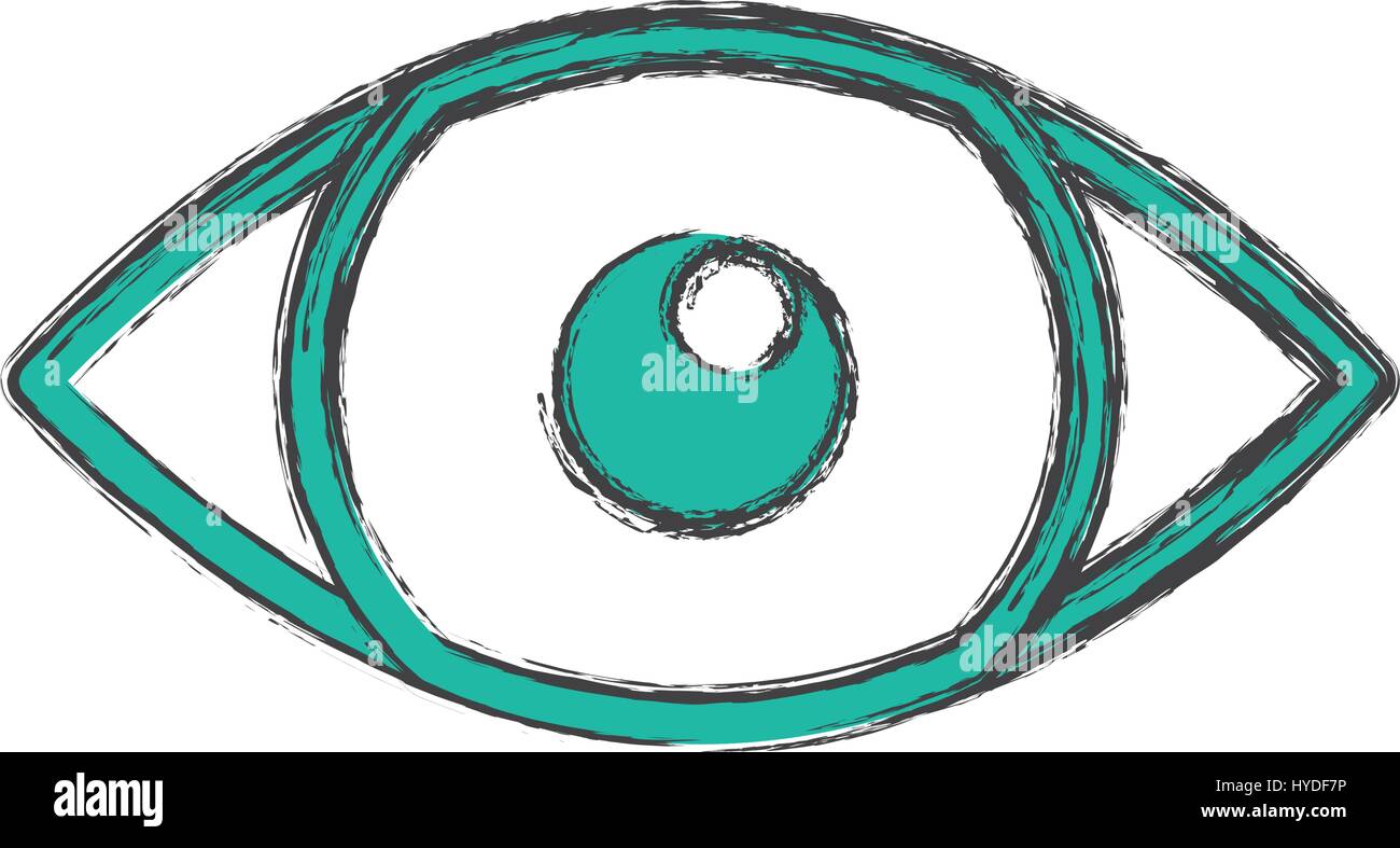 eye looking symbol Stock Vector Image & Art - Alamy