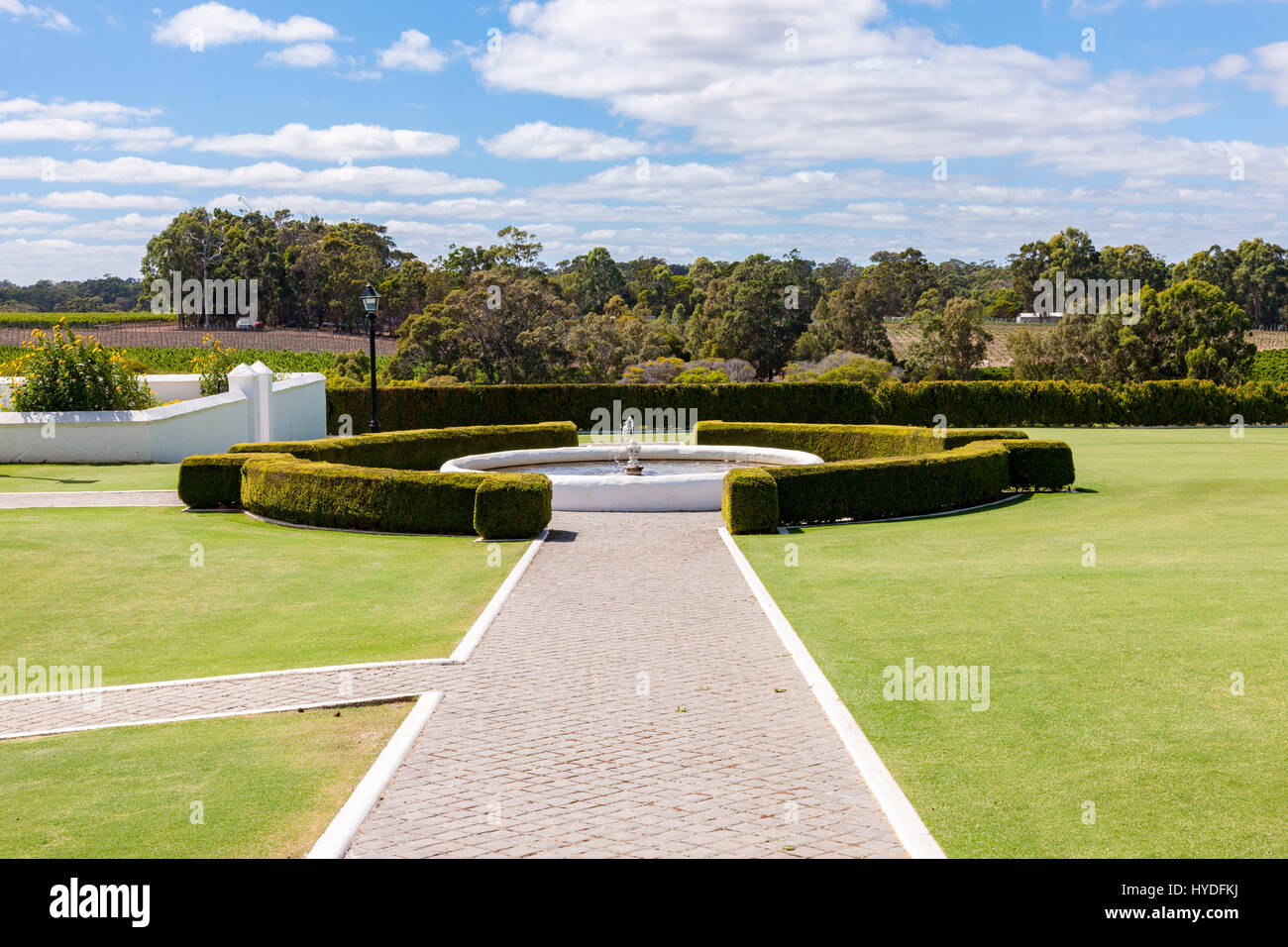 Voyager Estate vineyard, Margaret River, South Western Australia Stock
