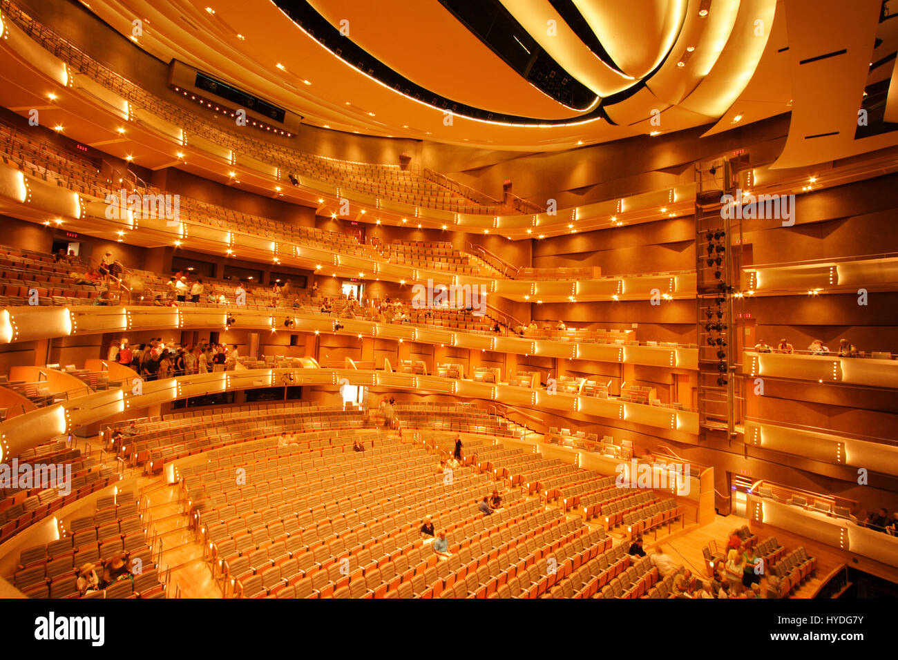 Four Seasons Centre for the Performing Arts interior in Toronto, Ontario,  Canada Stock Photo - Alamy
