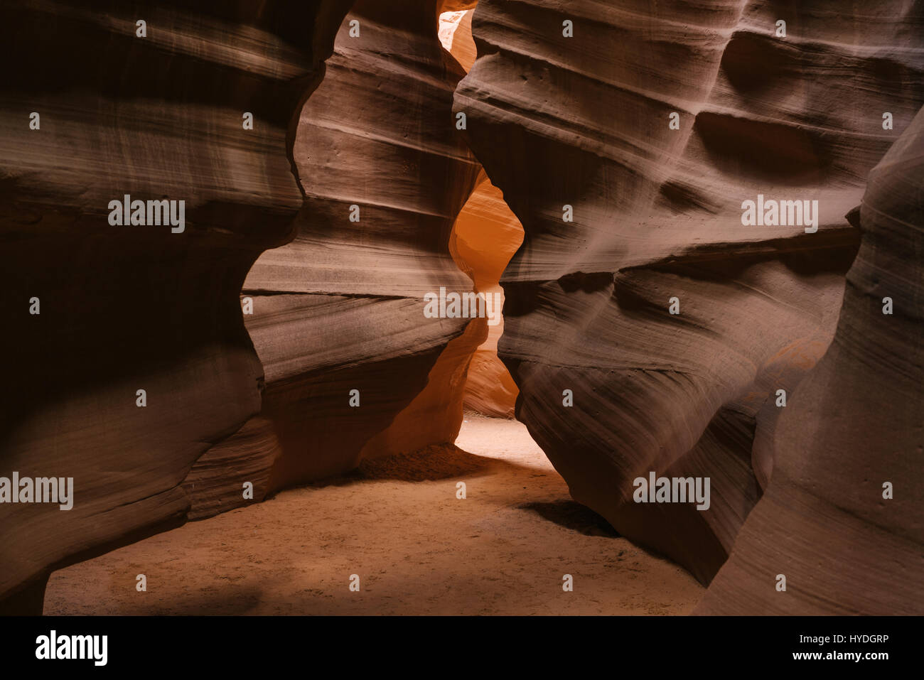 Sandstone interior of upper antelope canyon hi-res stock photography ...