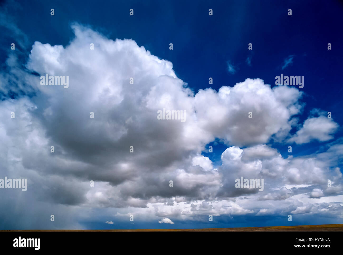 Beautiful blue sky with white clouds Stock Photo - Alamy