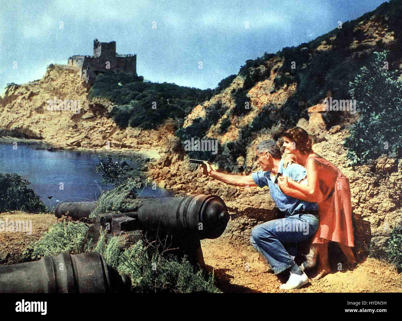 Sturm über Eden aka. Raw Wind in Eden, USA 1958 Regie: Richard Wilson Actors/Stars: Esther Williams, Jeff Chandler, Rossana Podestà Stock Photo