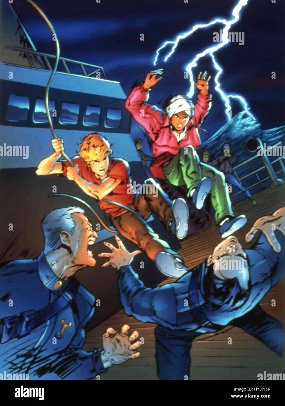 The Real Adventures of Jonny Quest, TV-Series 1996 Stock Photo - Alamy