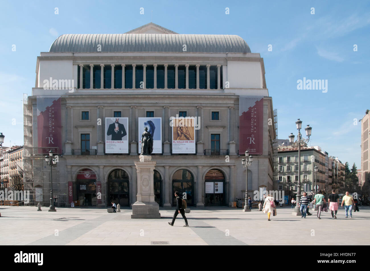 Royal Theatre (Teatro Real) Madrid, Spain Stock Photo Alamy