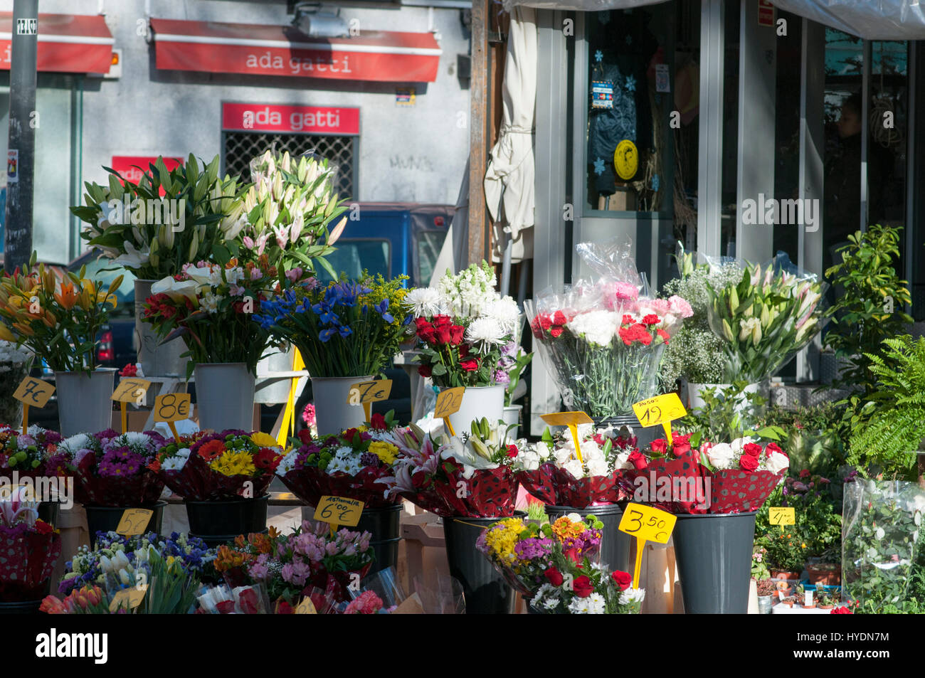 Madrid Florist High Resolution Stock Photography And Images Alamy
