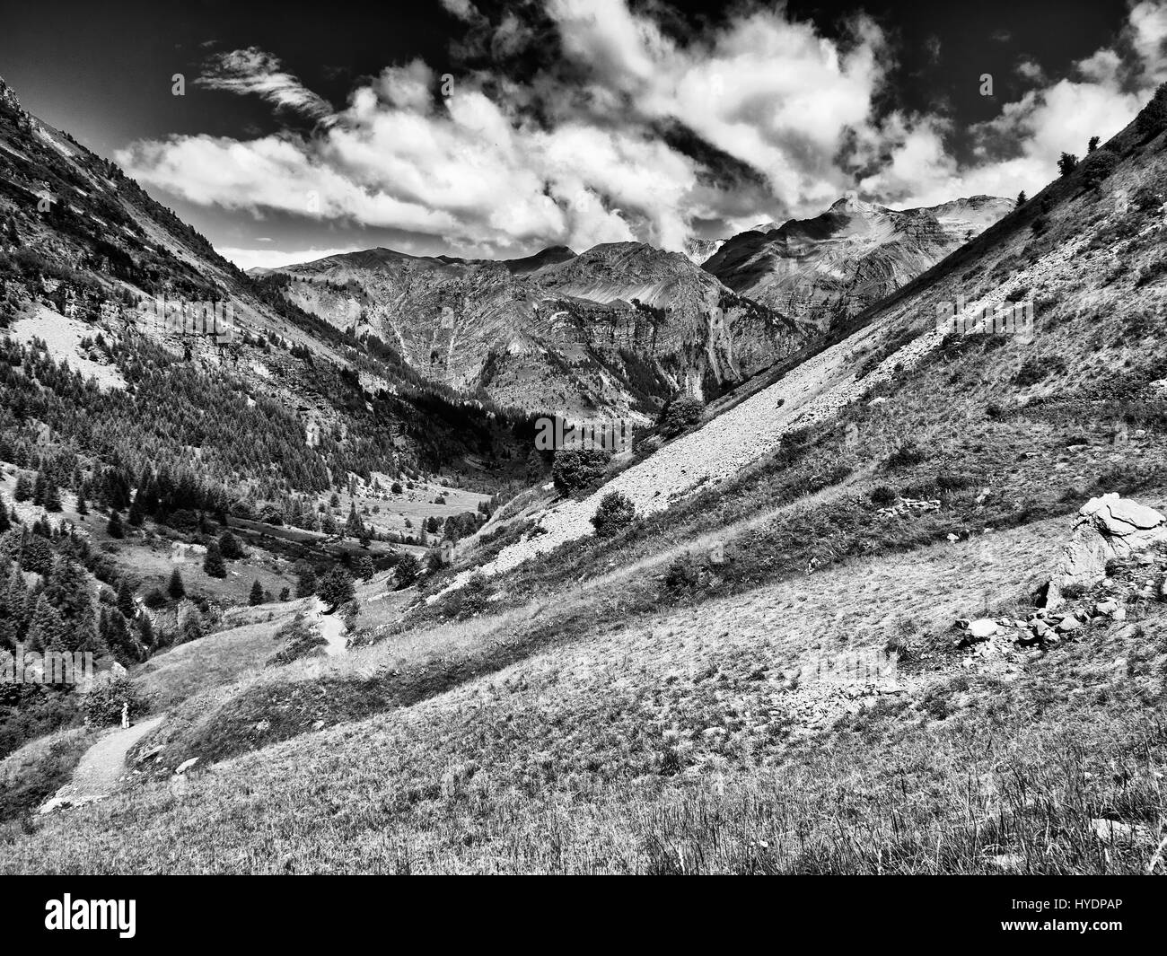 French alps Black and White Stock Photos & Images Alamy