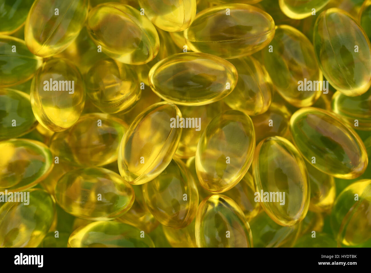 A very close view of vitamin a gel capsules Stock Photo Alamy