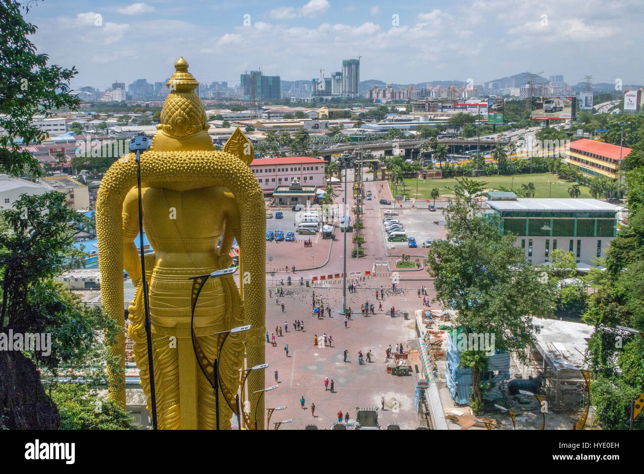 Lord Murugan Statue, Batu Caves, Kuala Lumpur, Malaysia Stock Photo