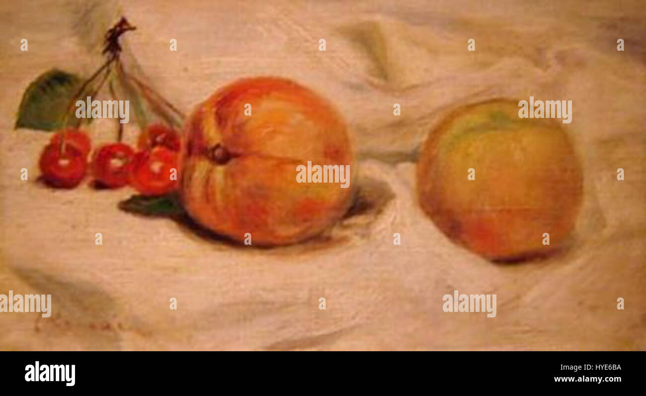 Pierre auguste renoir pêches hi-res stock photography and images