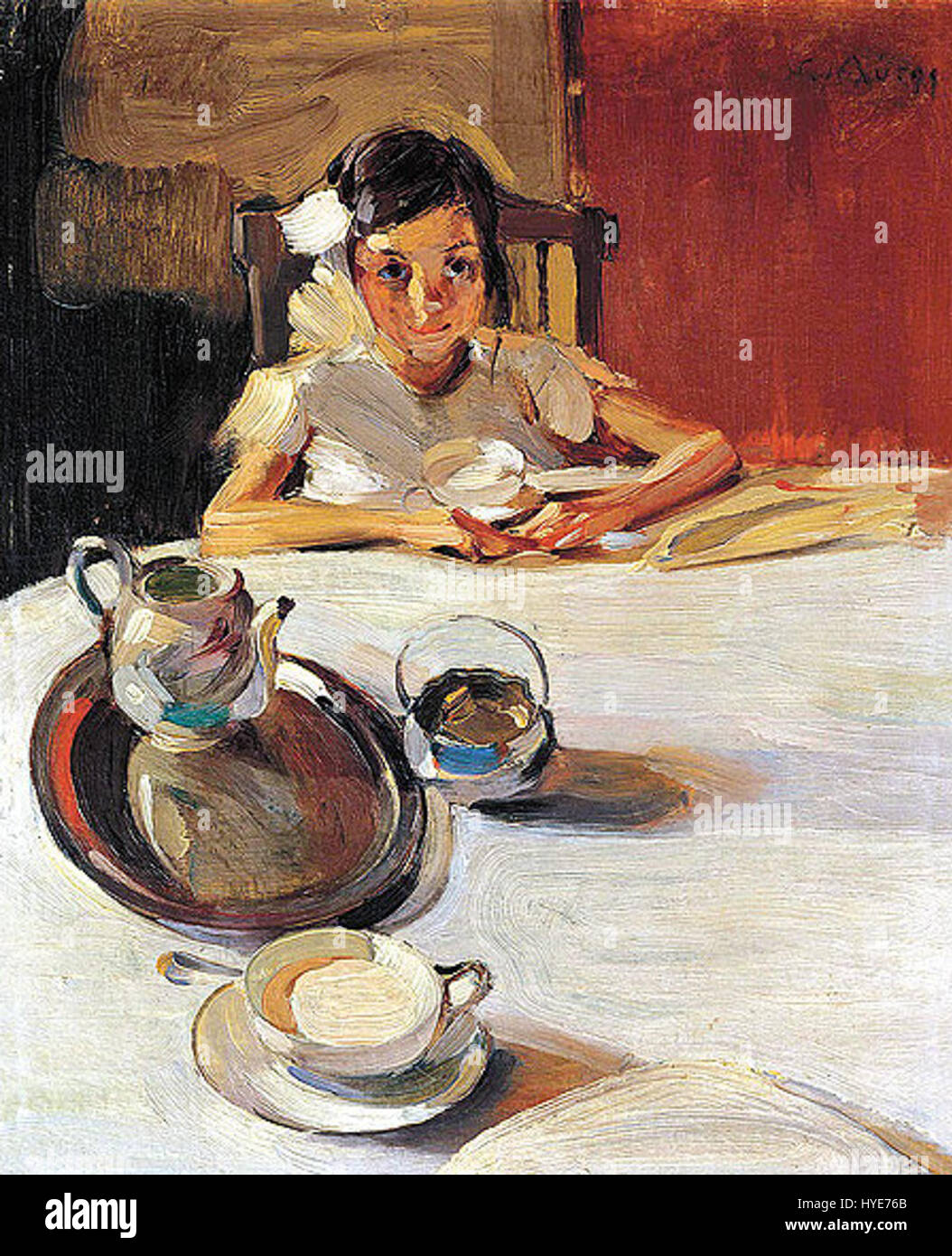 This piece by Nikolas Lytras, titled 'Milk,' likely depicts a scene or figure related to milk production or its cultural symbolism. The artist's technique brings forth a simple yet profound view of daily life or societal importance of this commodity. Stock Photo