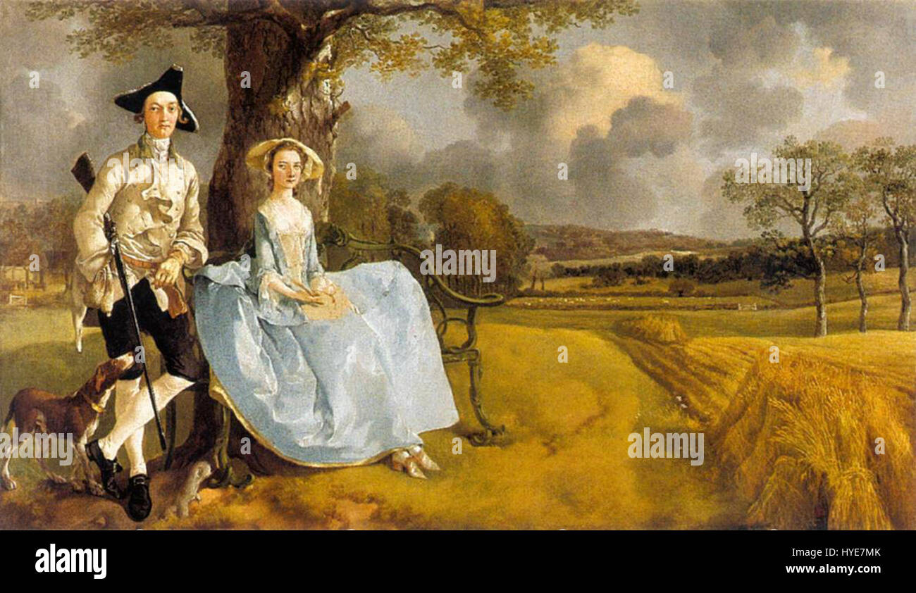Mr And Mrs Andrews Is A 1748 Portrait By Thomas Gainsborough Mr And Mrs Andrews Is A 1748 Portrait By Thomas Gainsborough