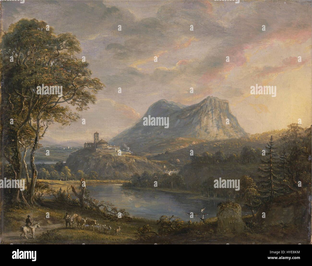 Landscape england 18th century hi-res stock photography and images - Alamy