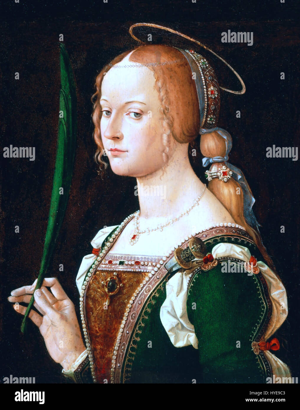 Saint Justina of Padua Stock Photo Alamy