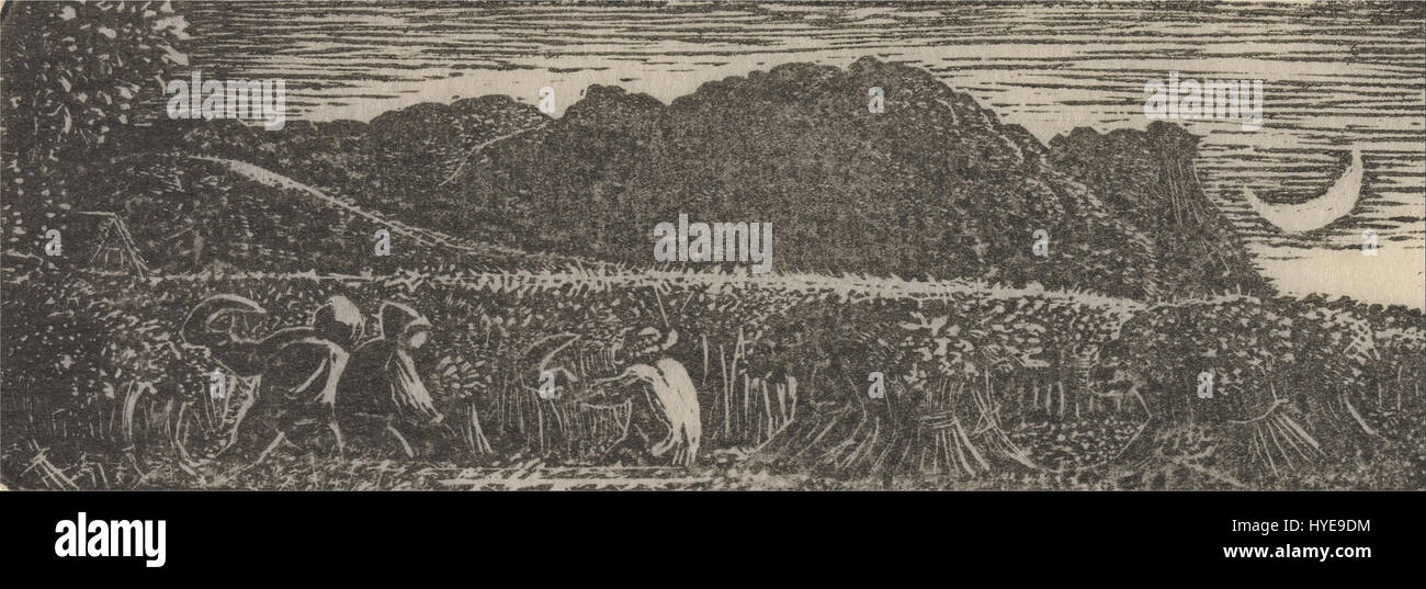 Samuel Palmer Harvest Moon Hi res Stock Photography And Images Alamy