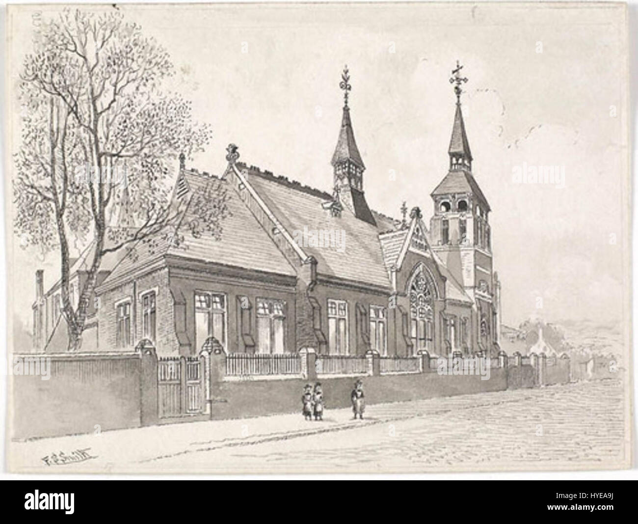Londesborough Street Board School , c.1886 Stock Photo Alamy