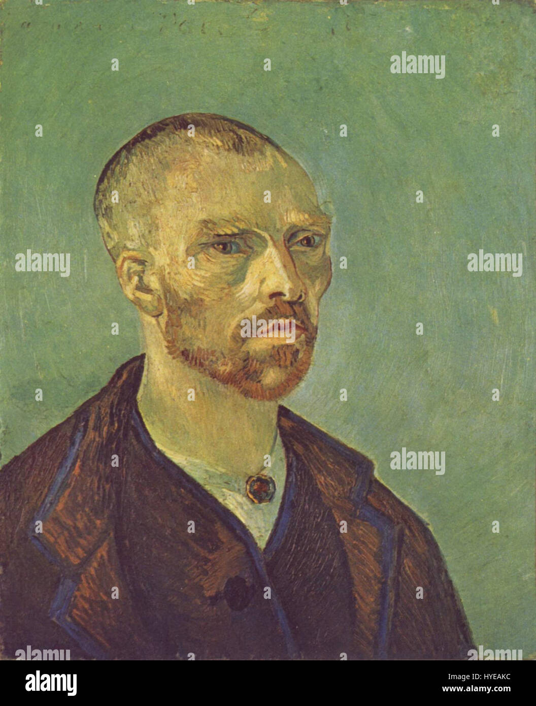 Van The Rapper Vincent van Gogh, a Dutch post-impressionist artist, in a self-portrait ...