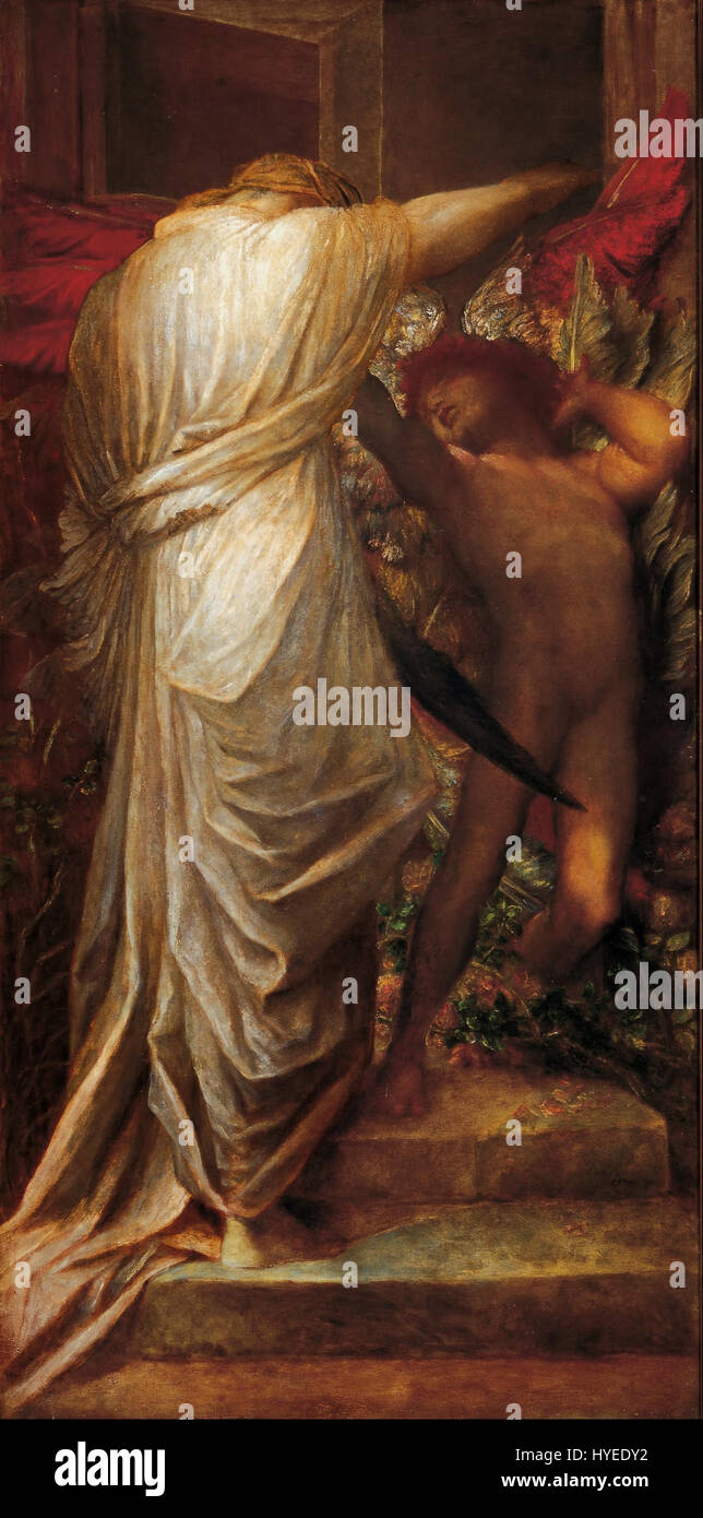 'Love and Death' by George F. Watts is a symbolic painting exploring ...