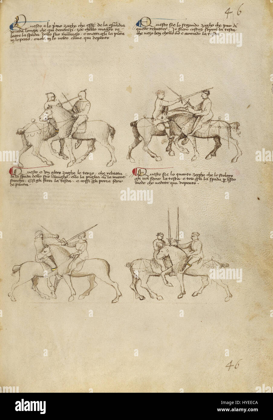 The *Getty Ms. Ludwig XV 13 44r* is a manuscript depicting *Fiore dei ...