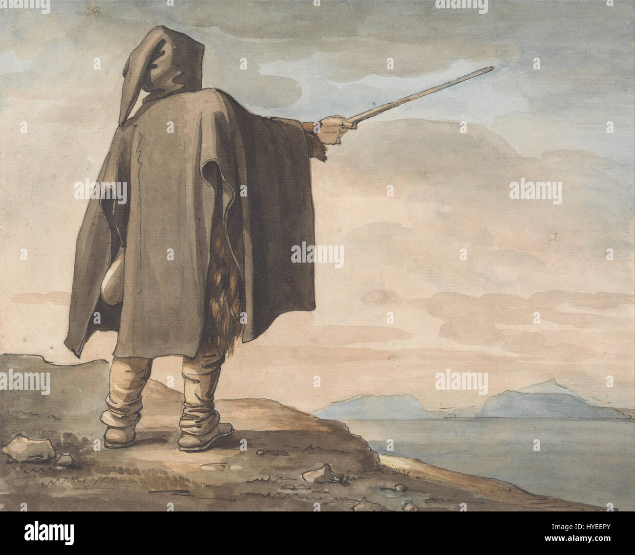 Henry Tresham   A Peasant of Mount Erix   Google Art Project Stock Photo