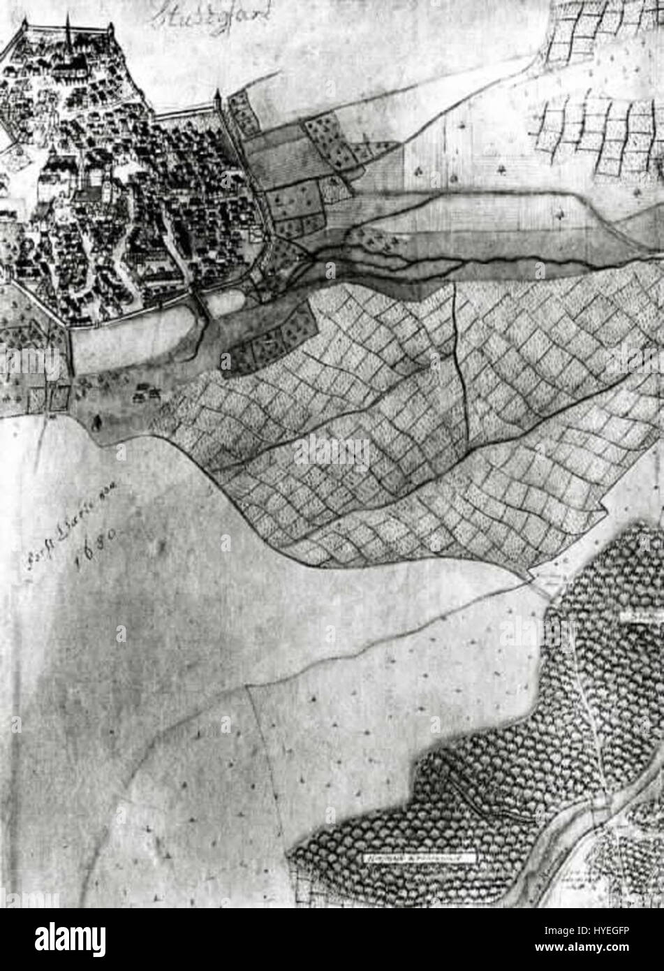 'Kiesersche Forstkarte Nr. 188 Detail' is a detailed map of the ...