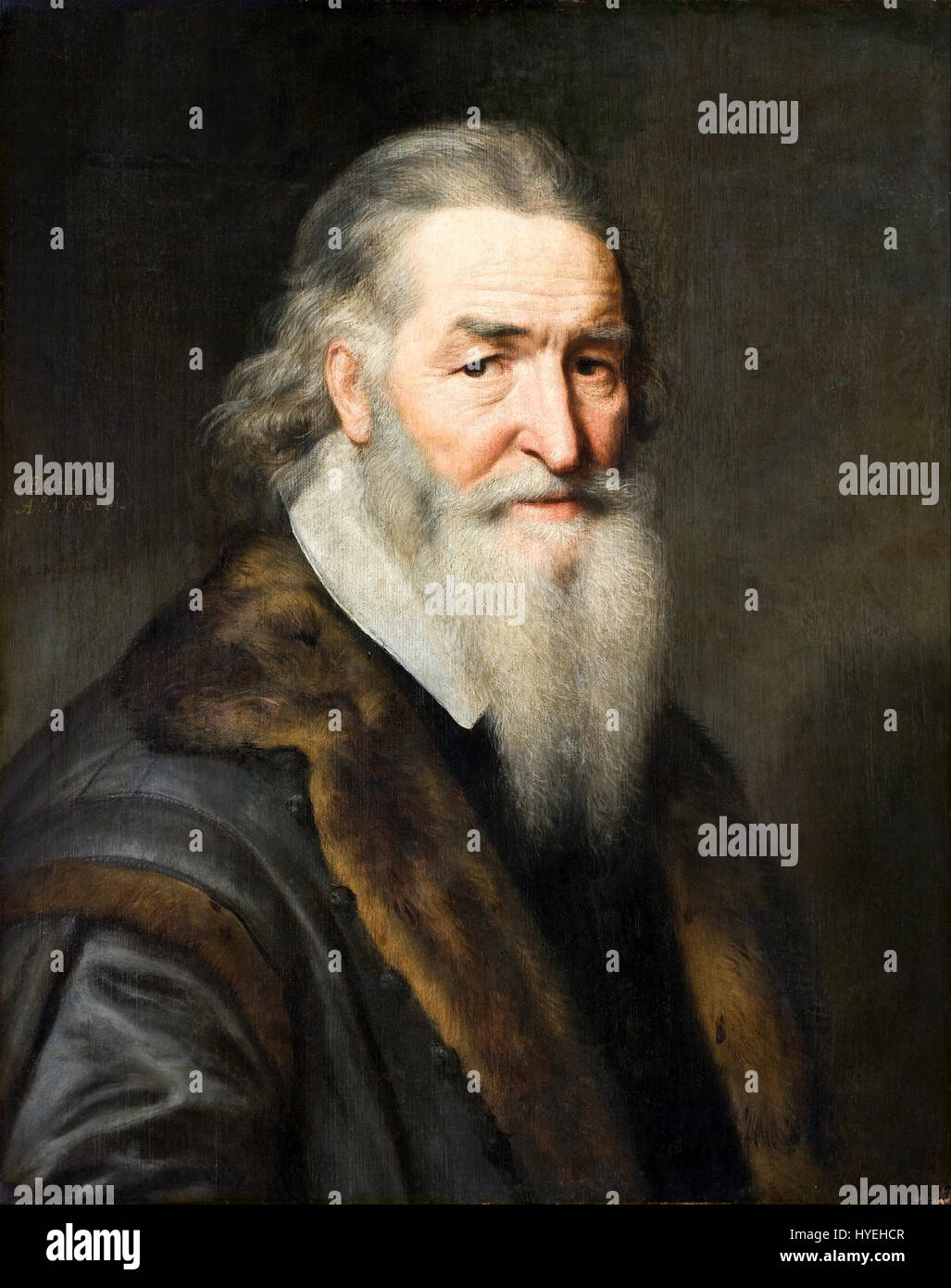 Michiel Mierevelt Portrait of an Eighty Year Old Man Google Art Project