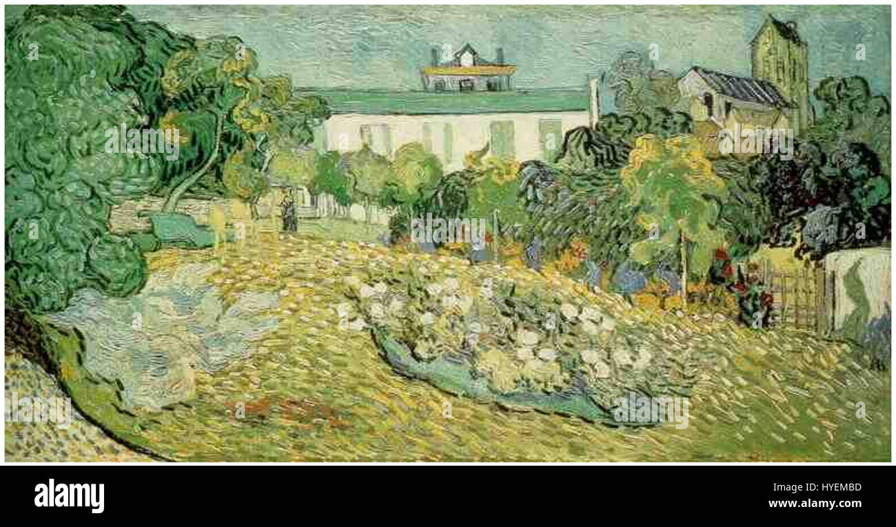 Van Gogh Der Garten von Daubigny2 Stock Photo Alamy