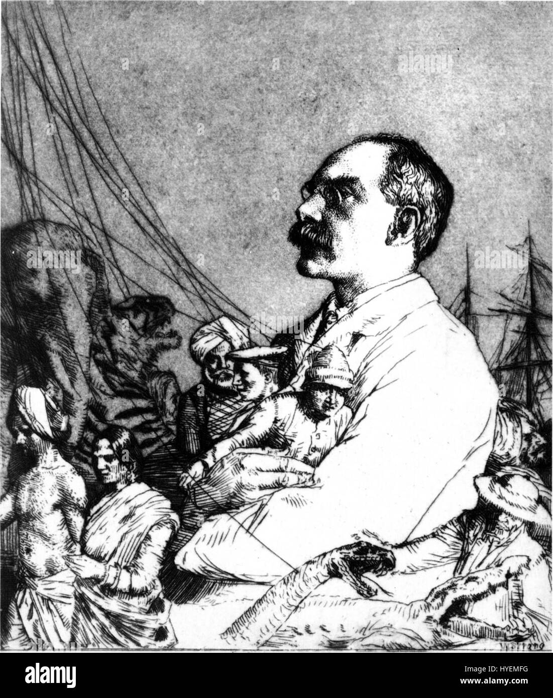 William strang work of art hi-res stock photography and images - Alamy