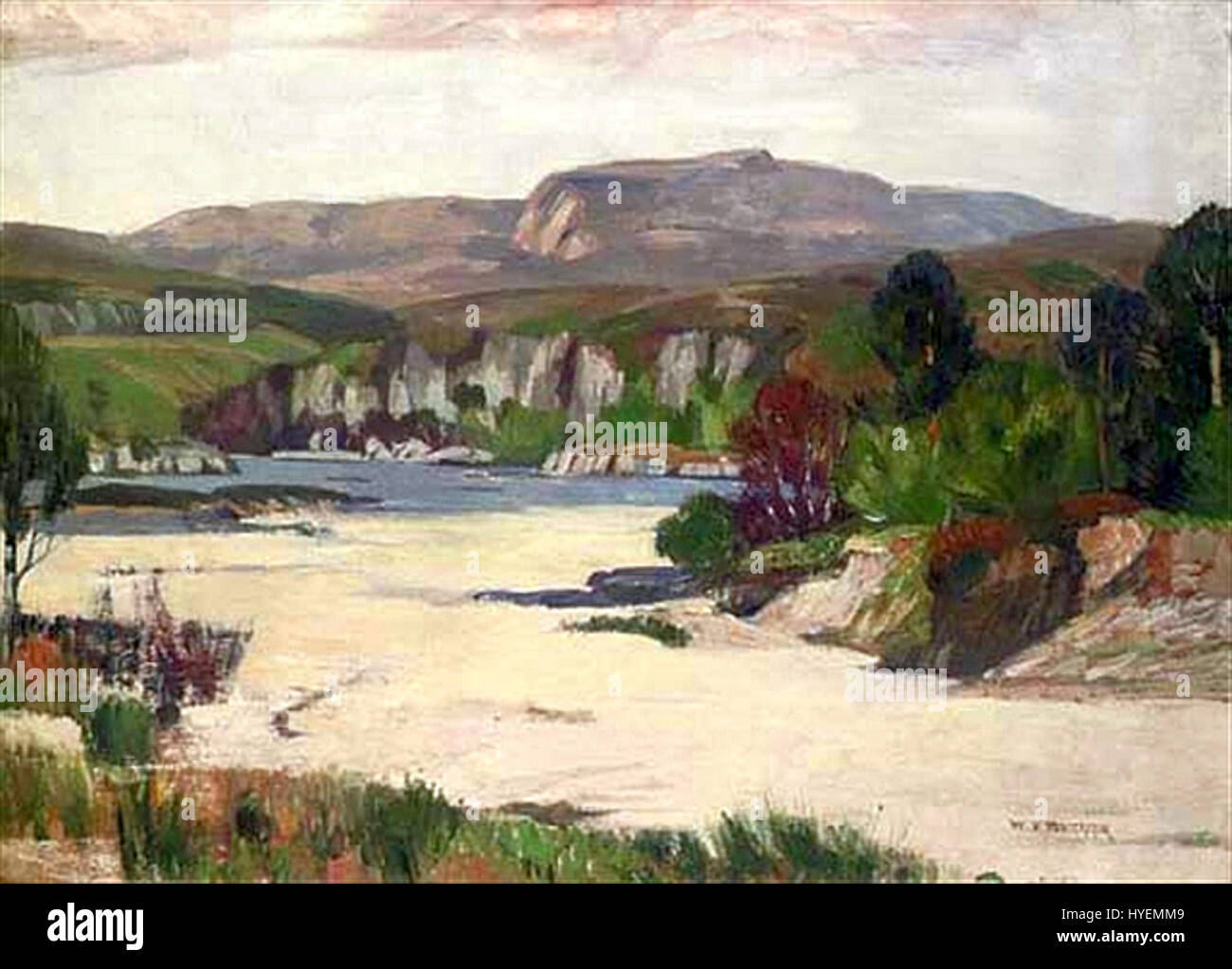 William York MacGregor The Sands Of Morar Stock Photo Alamy