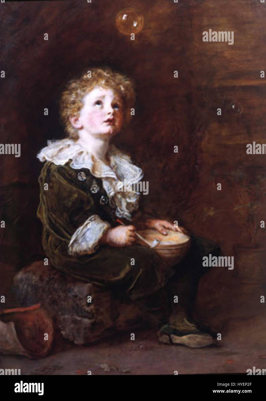 Bubbles by John Everett Millais Stock Photo Alamy
