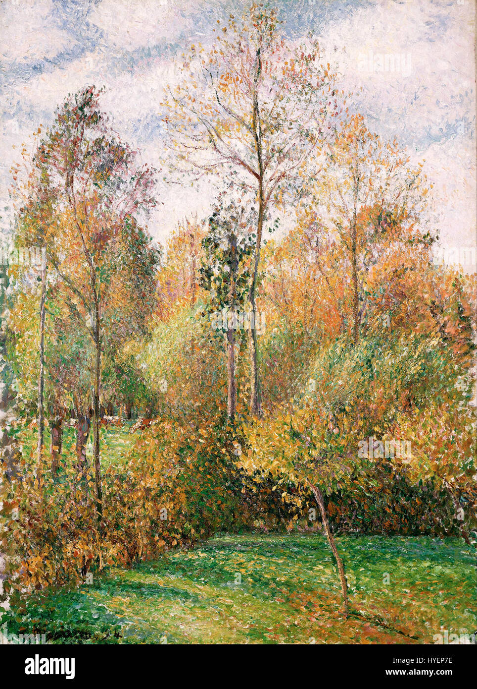 Camille pissarro autumn hi-res stock photography and images - Alamy