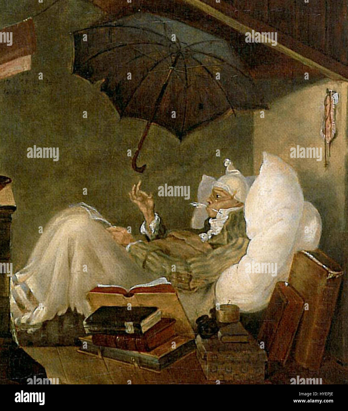 Carl Spitzweg Der Arme Poet Hi res Stock Photography And Images Alamy