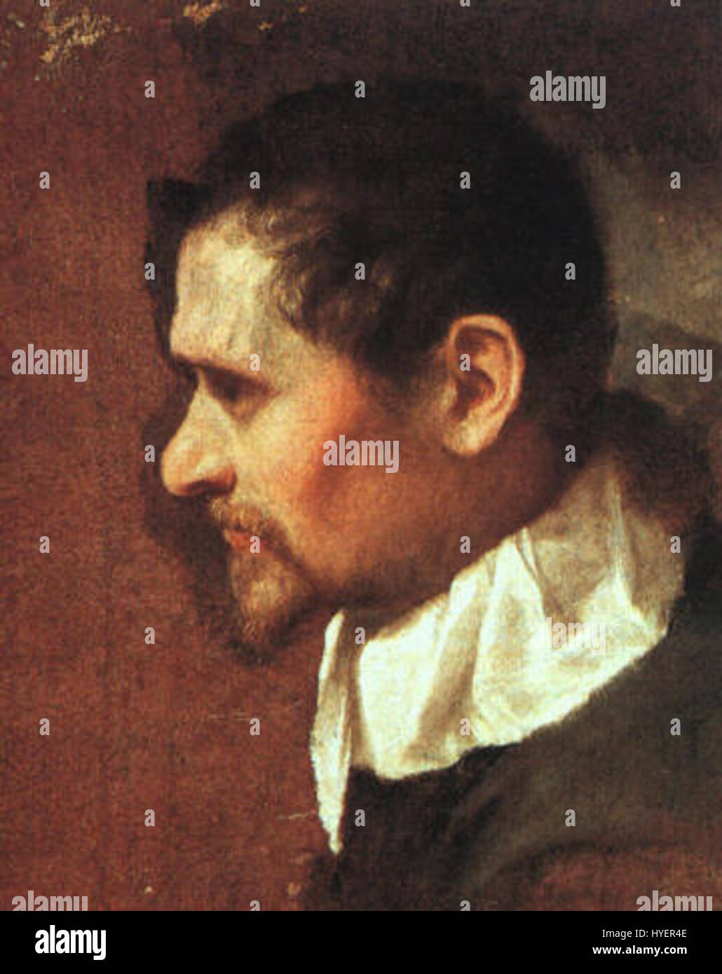 Autoritratto di Annibale Carracci (1580 90 Stock Photo Alamy