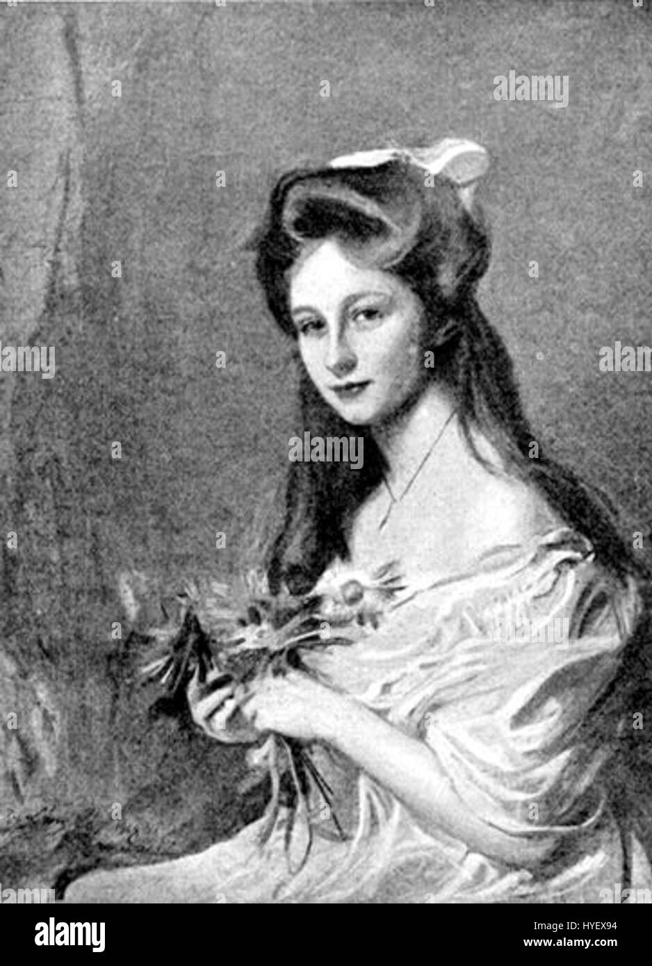 Laszlo   Victoria Luise Princess of Prussia, later Duchess of Brunswick Stock Photo