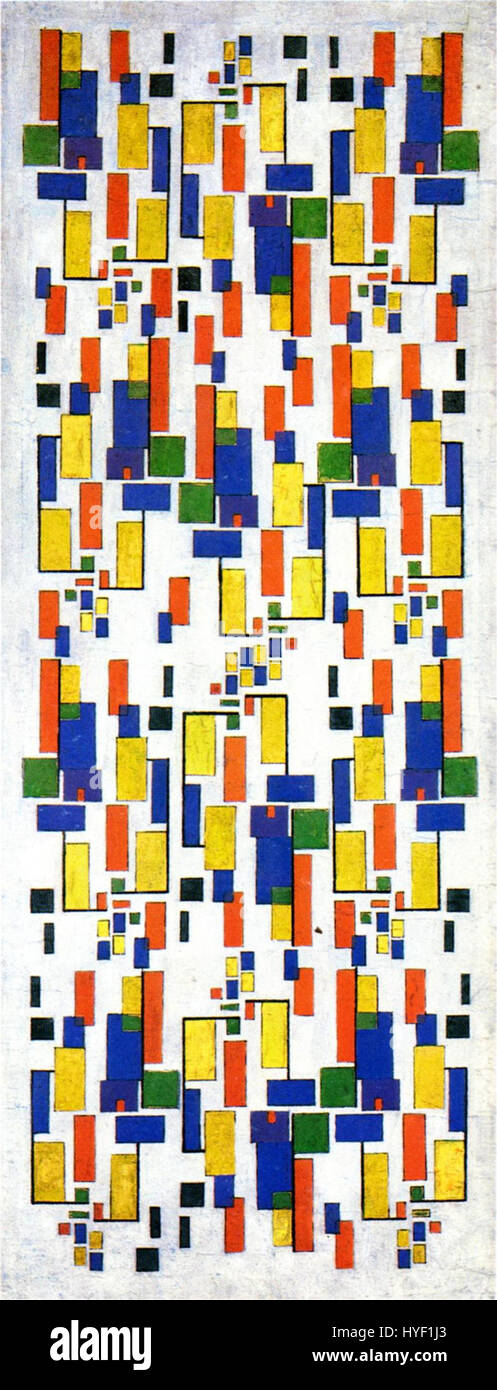A Work By Theo Van Doesburg A Key Figure In The De Stijl Movement 