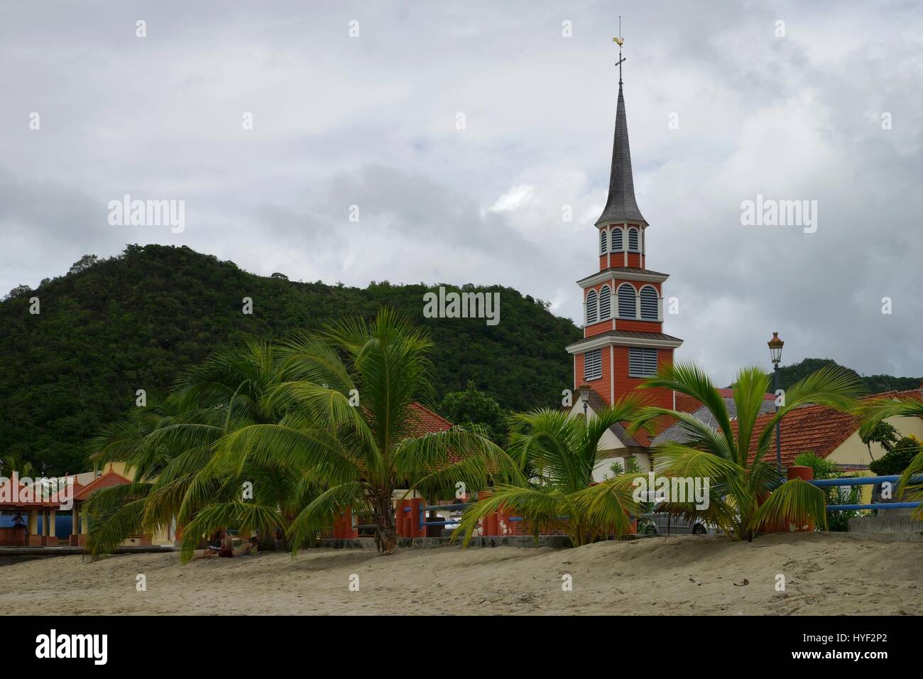 Church Of Saint Henry, Martinique Island - Lesser Antilles, French overseas territory Stock Photo