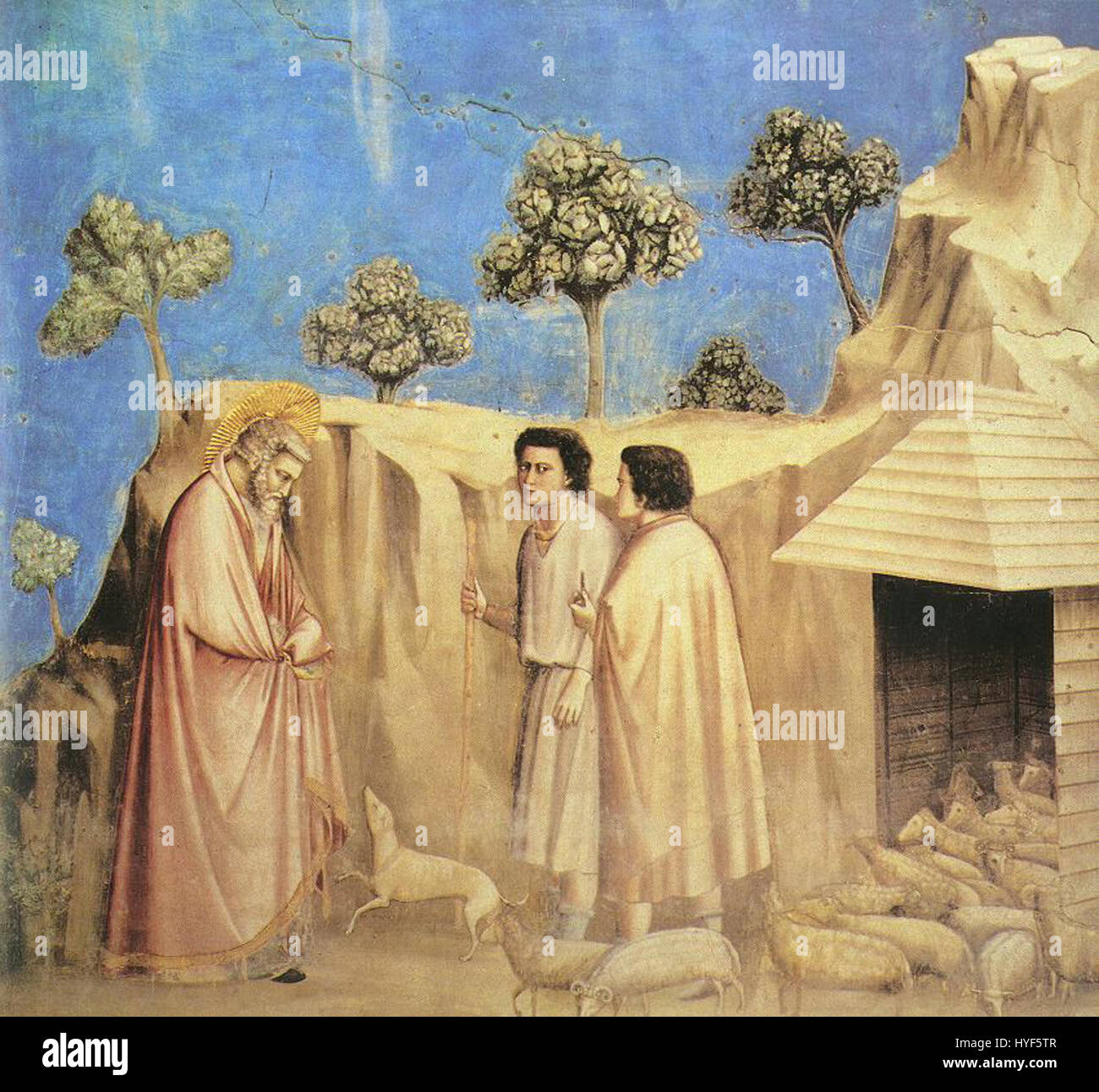Joachim among the shepherds hi-res stock photography and images - Alamy