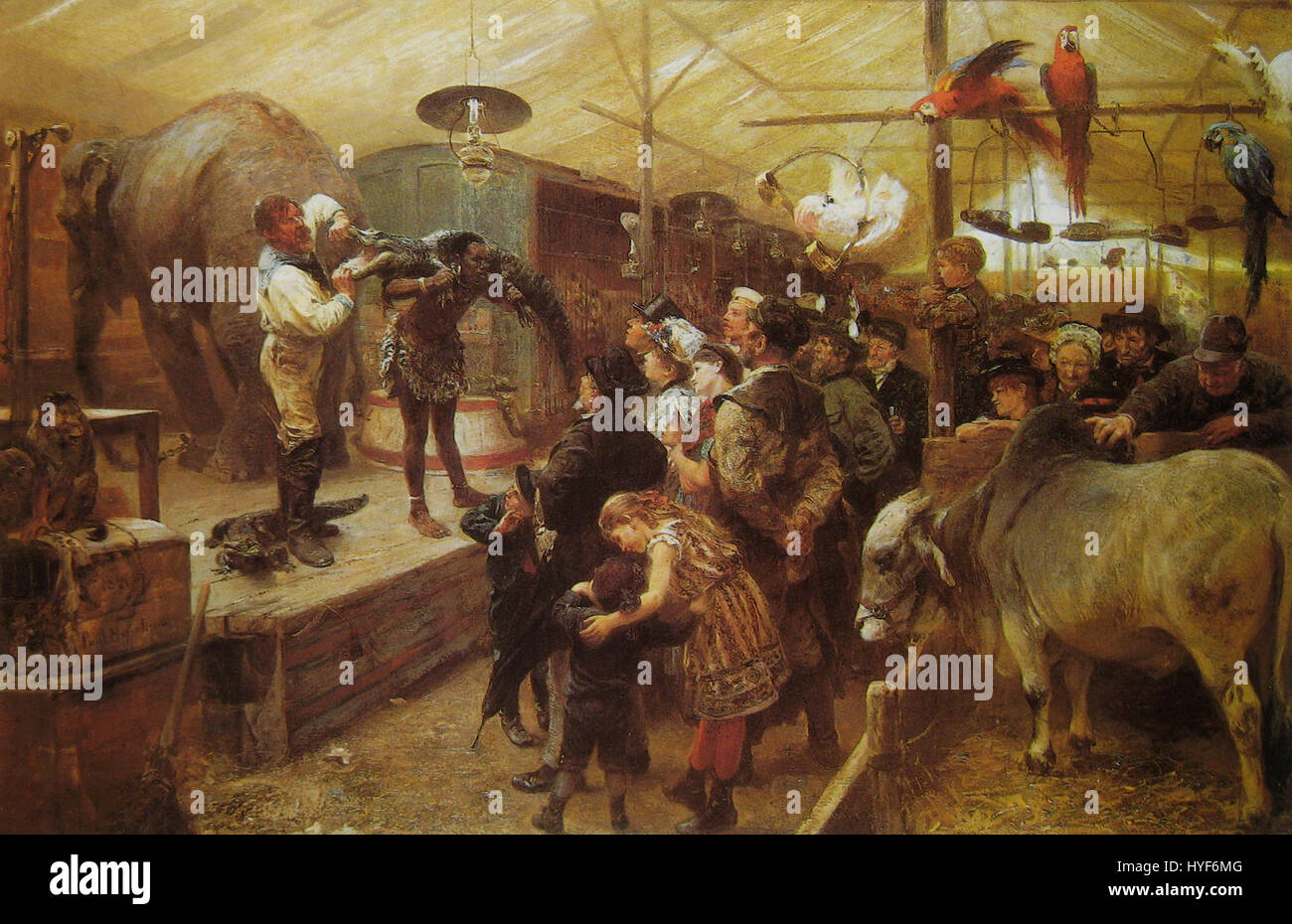 Menagerie 19th century hi-res stock photography and images - Alamy