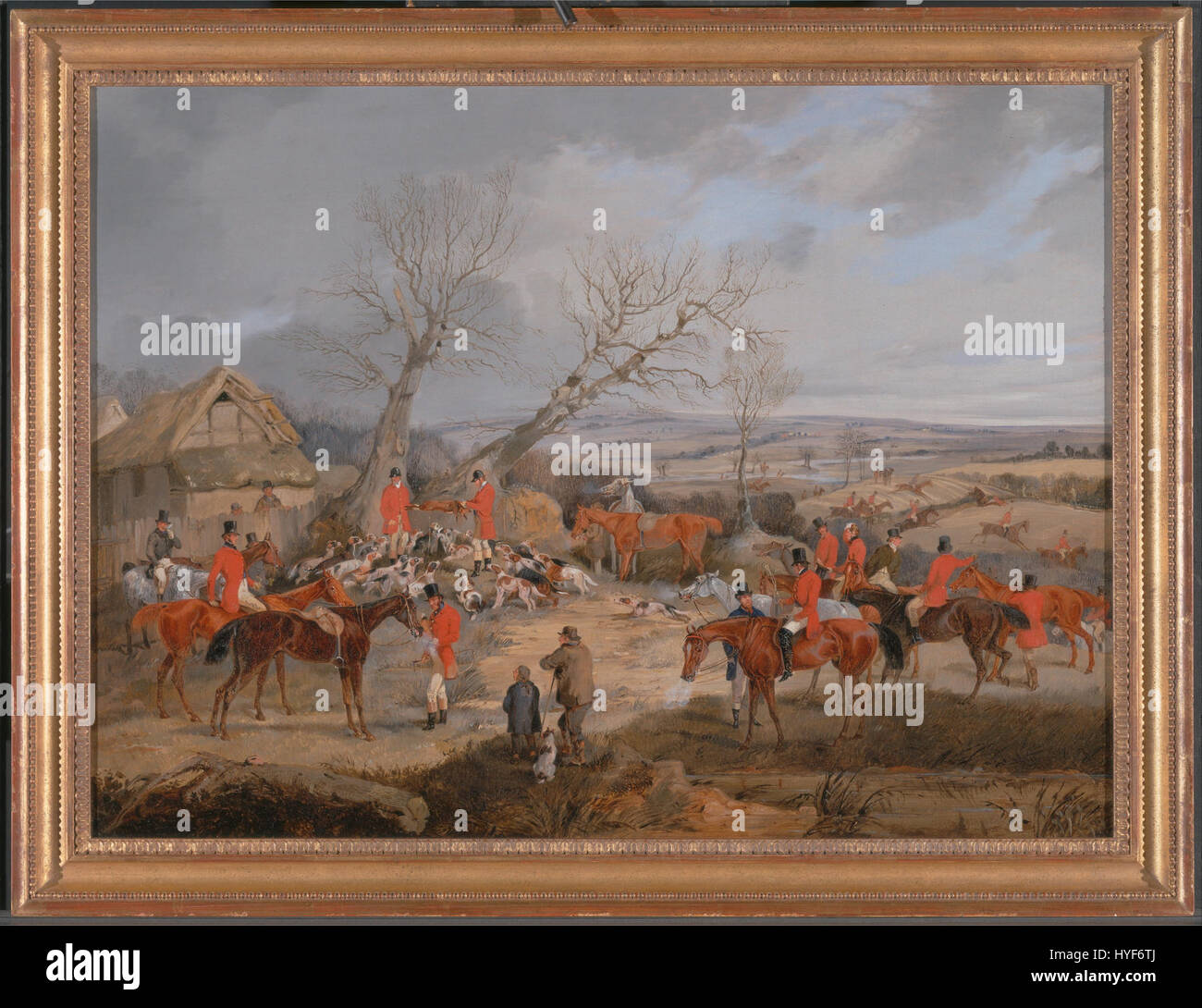 Henry Thomas Alken Hunting Scene The Kill Google Art Project Stock ...