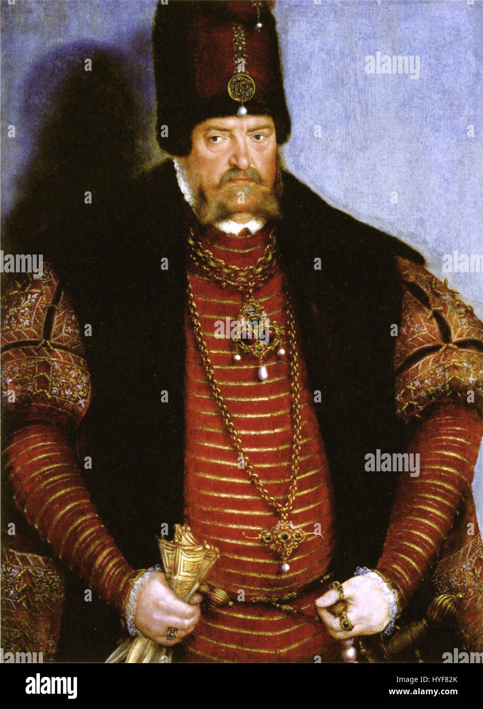 Joachim II of Brandenburg by Lucas Cranach the Younger Stock Photo