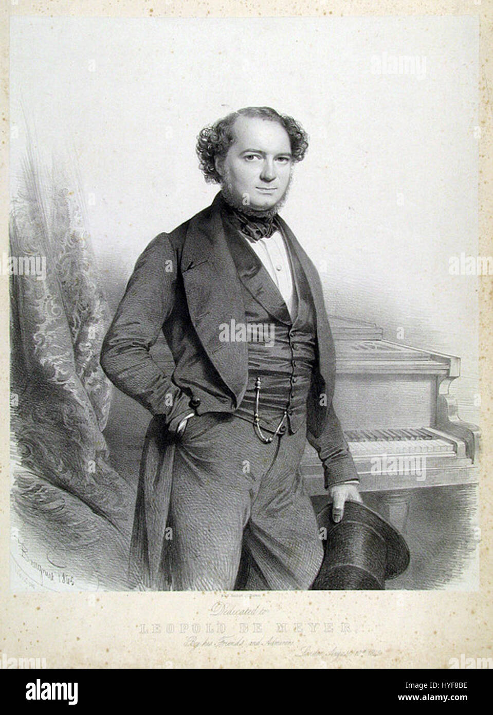Leopold de Meyer was a Hungarianborn pianist and composer, known