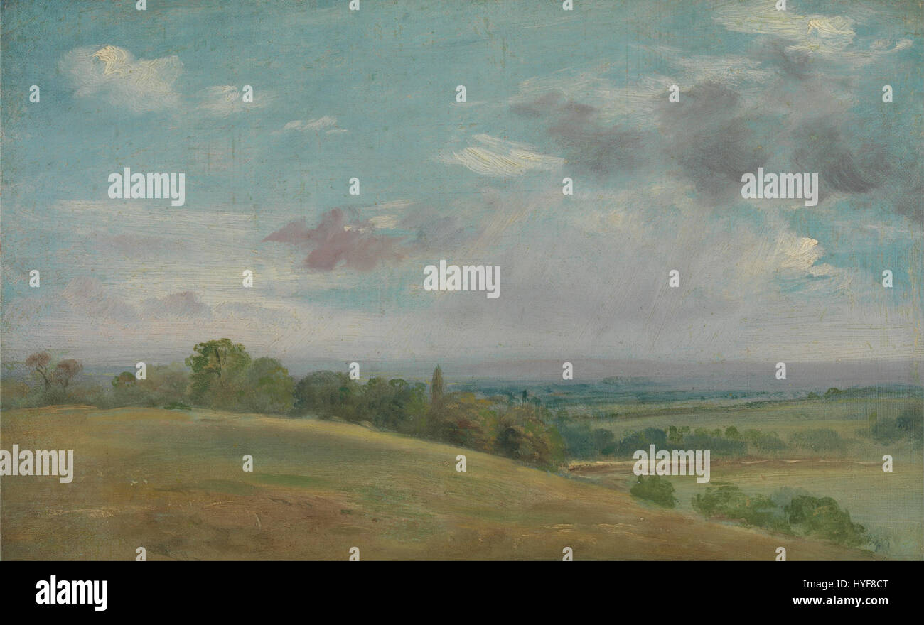 This landscape by Lionel Constable showcases the artist’s mastery of ...