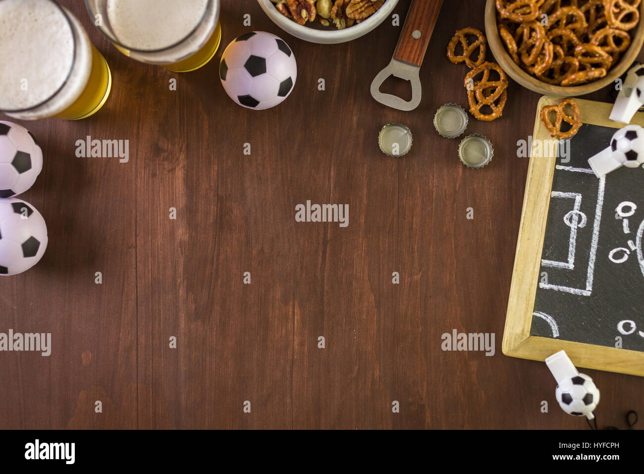 Table With Beer And Salty Snacks For Football Party Stock Photo Alamy table-with-beer-and-salty-snacks-for-football-party-stock-photo-alamy
