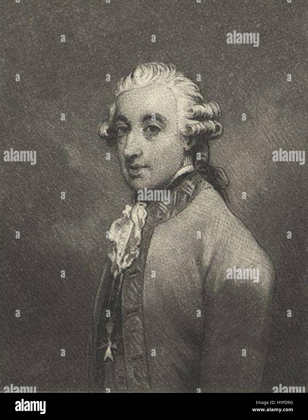 Ludovico, Count Belgioso after Sir Joshua Reynolds Stock Photo Alamy