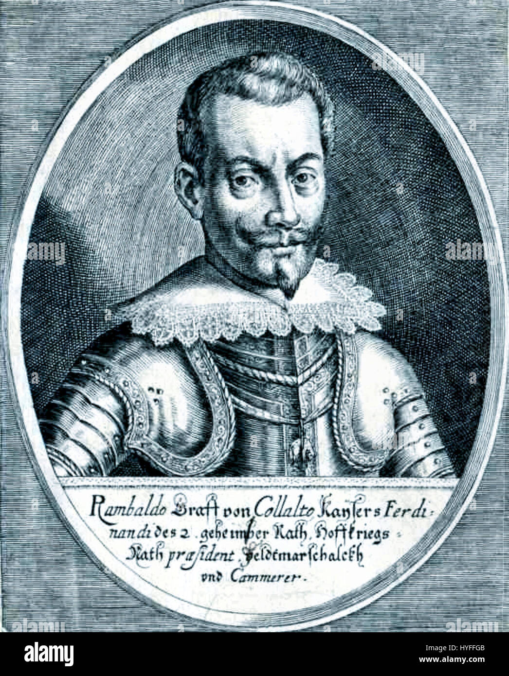 Reichsgraf Rambold XIII. von Collalto 1625 Stock Photo Alamy