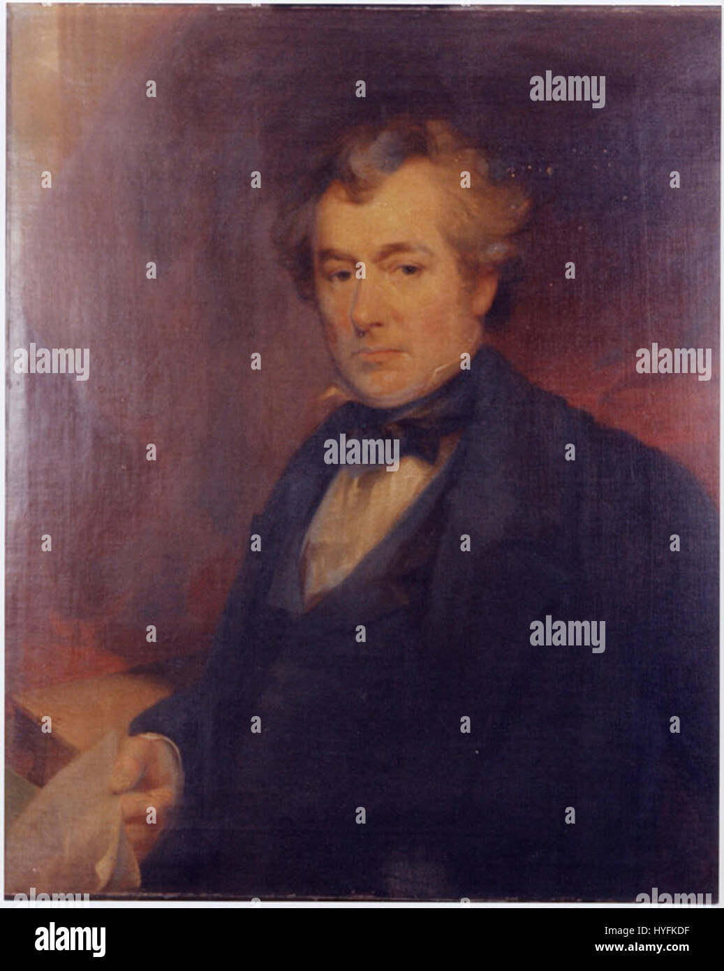 This portrait of Robley Dunglison, created in 1848, captures the ...