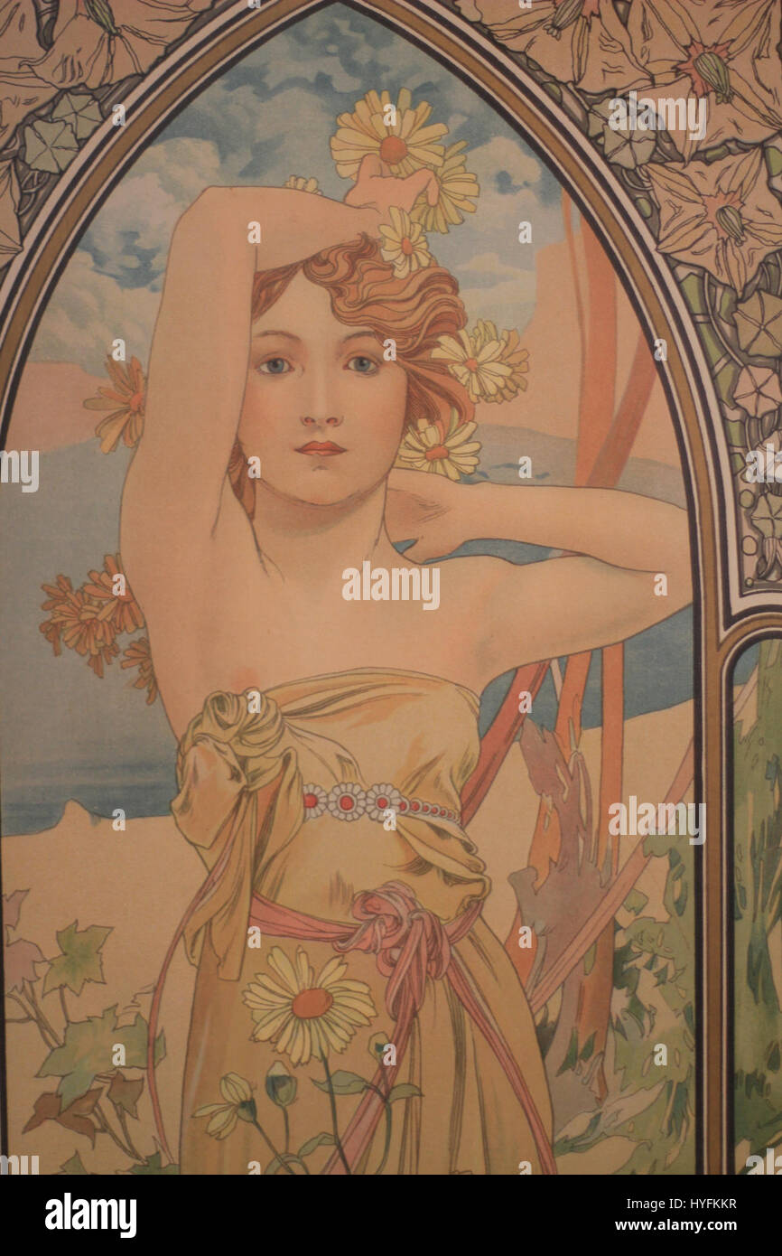 Alfons mucha gallery, prague hires stock photography and images Alamy