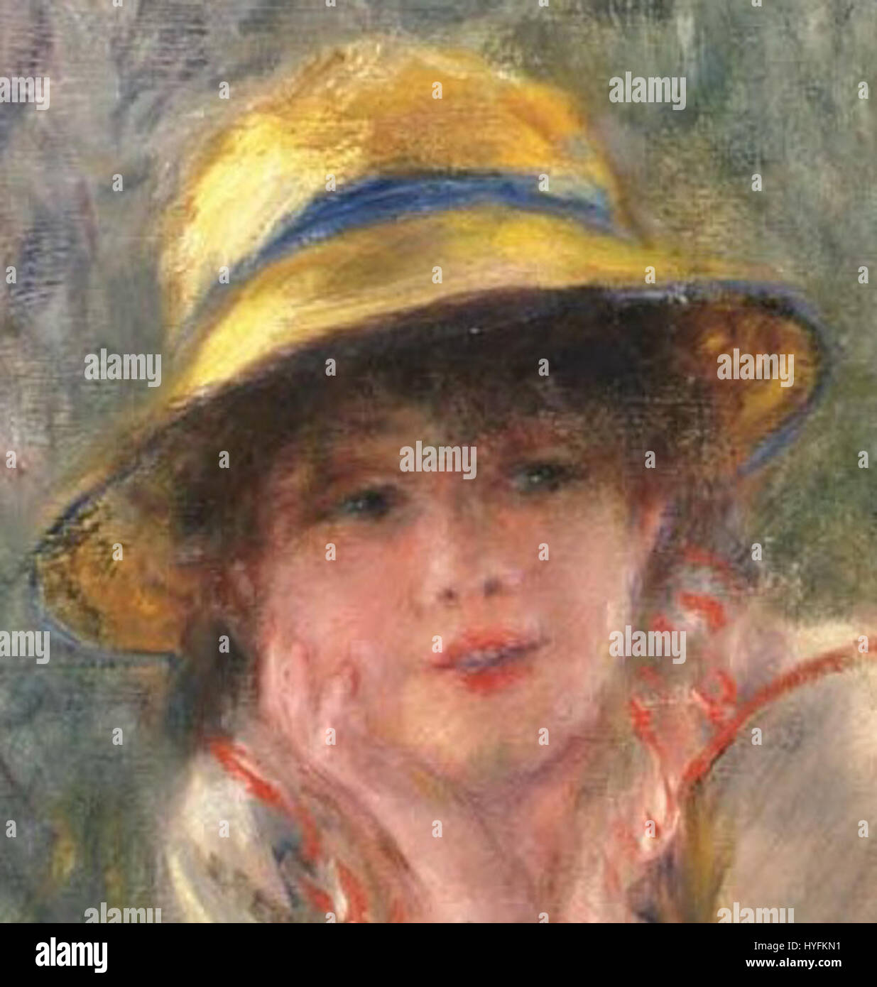 Pierre Auguste Renoir Luncheon of the Boating Party Google Art Project (Alphonsine Fournaise